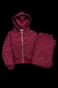 Stardust Cheetah Set-Red - Black - Pink and white