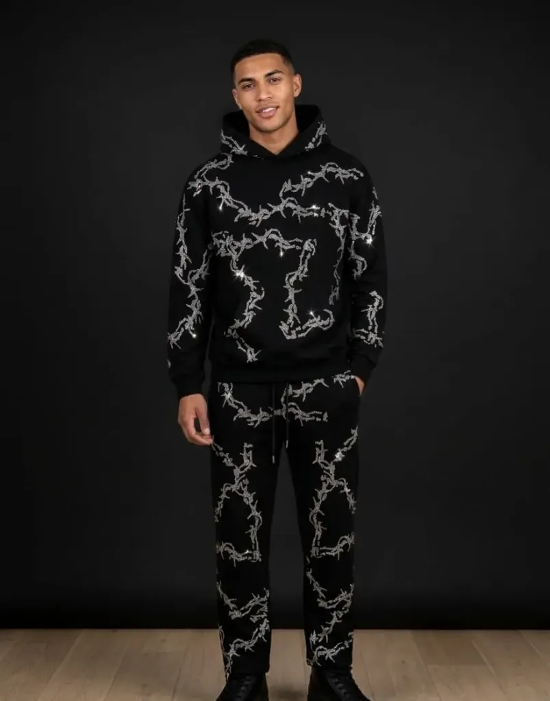 WAAR Rhinestone Thorn Set