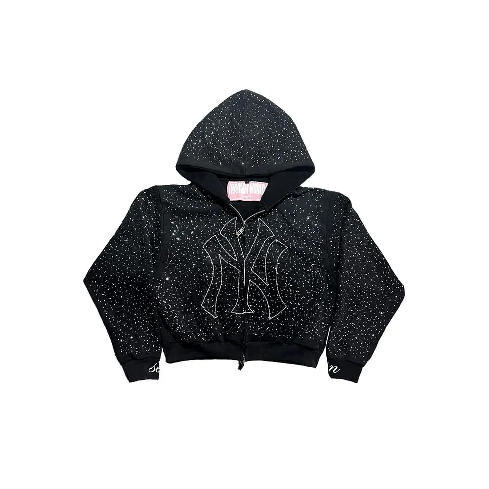 'Noir' Zip Up